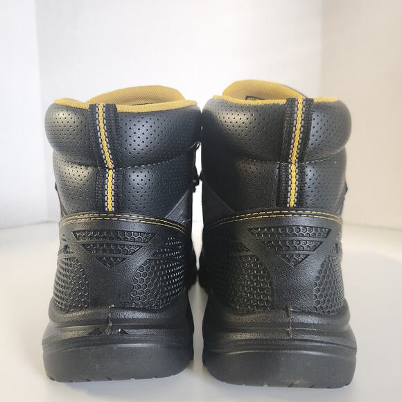 KEEN Utility mens Logandale Mid Steel Toe Waterproof Work Shoe, Black, 8.5 US - Picture 5 of 10